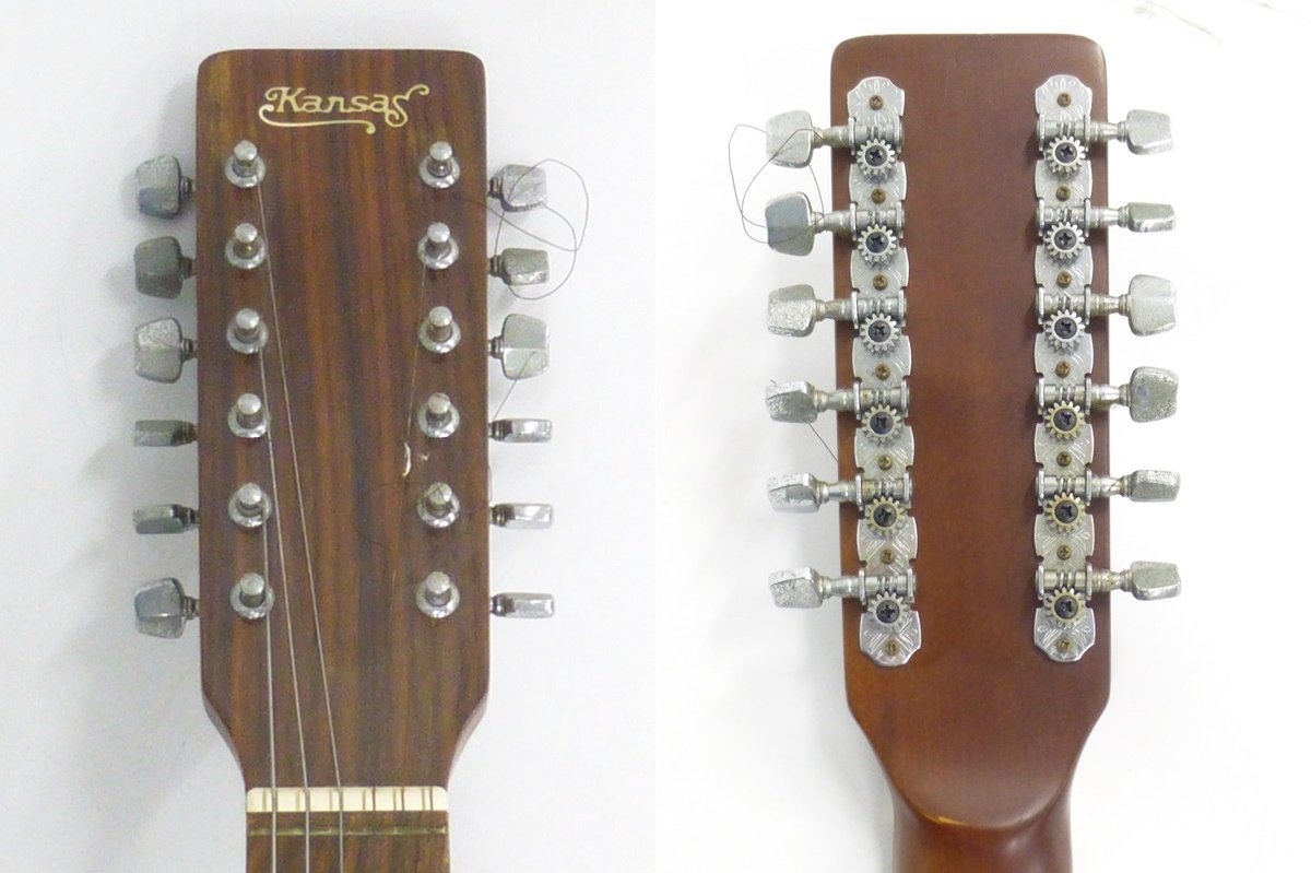 アウトレット販売店舗  ケース付き ピック B-280 アコースティックギター Kansas アコースティックギター
