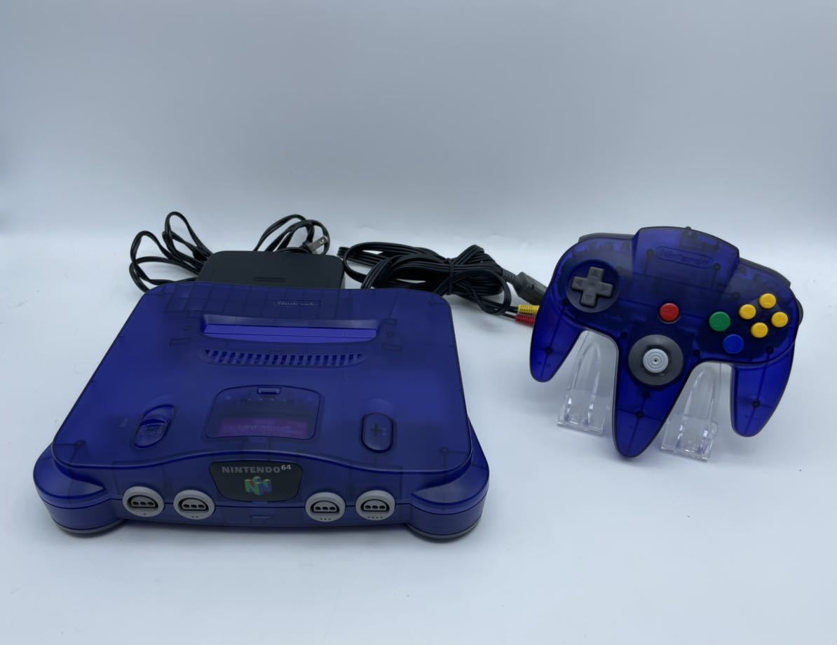 NINTENDO64本体 ミッドナイトブルー( 良品) ccorca.org