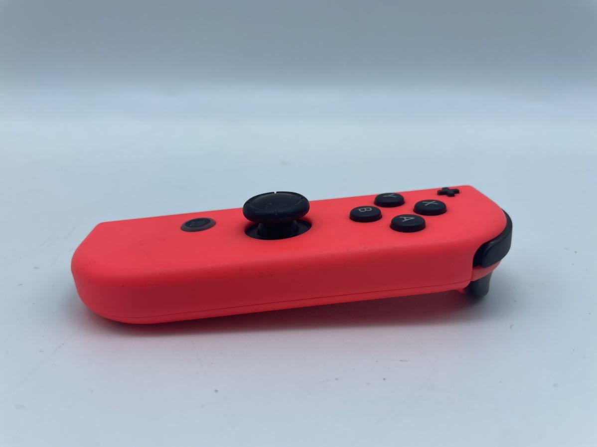 美品【動作確認済】Joy-Con ネオンレッド Nintendo Switch ニンテンドー スイッチ 任天堂 ジョイコン joycon R 右レッド　赤　送料無料