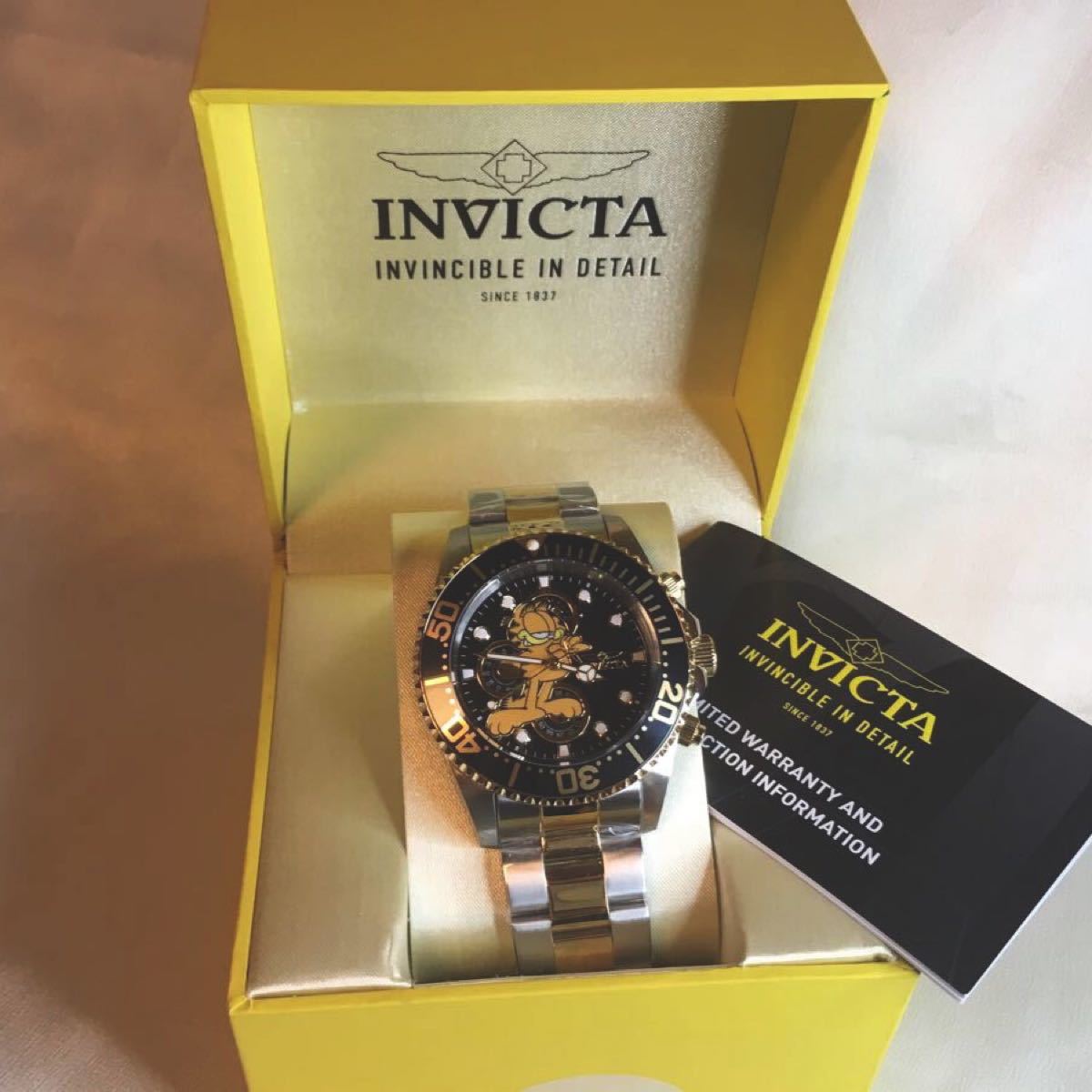 売り切り! ラスト1個! 限定品 INVICTA インビクタ ガーフィールド