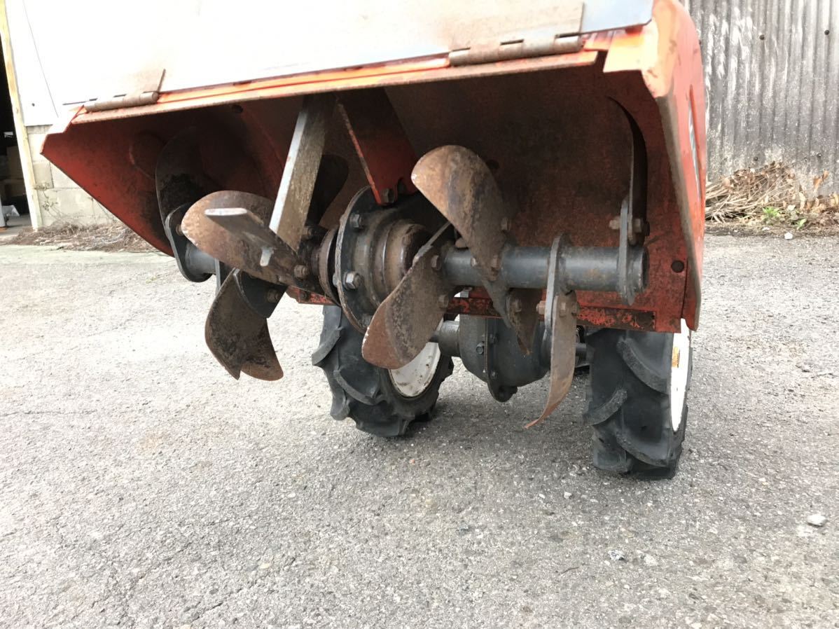 Kubota TR60クボタ野菜パートナー GH170 5.5馬力 耕運機 始動駆動確認