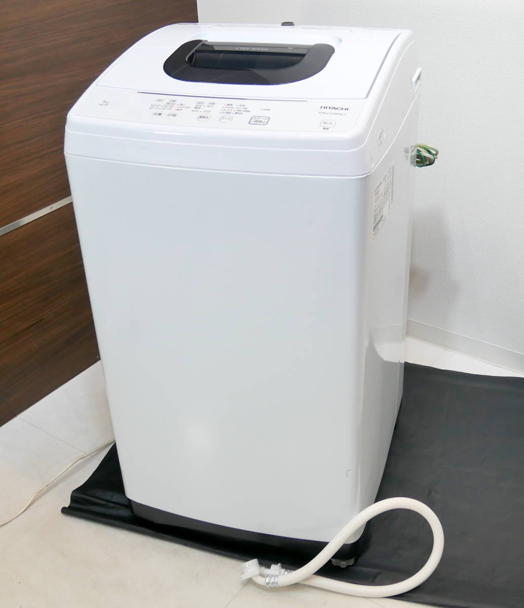 をよくお ヤフオク! 日立 全自動洗濯機 NW-50F ピュアホワイ