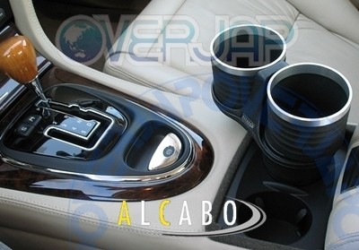 AL-B110S ALCABO ドリンクホルダー JAGUAR XJ X350 / X358 2003～2010 左右ハンドル車_画像2