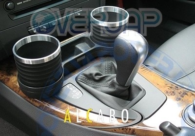 AL-075C-S ALCABO ドリンク＆ポケットホルダー BMW 3シリーズ E90 / クーペ E92 / ツーリング E91 / コンバーチブル E93 / M3 MT車不可_画像2