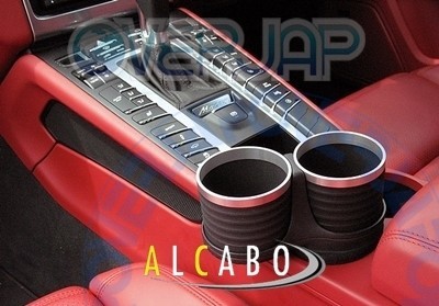 AL-P203BS ALCABO ドリンクホルダー PORSCHE マカン 95B 左右ハンドル車 センターコンソール用_画像2