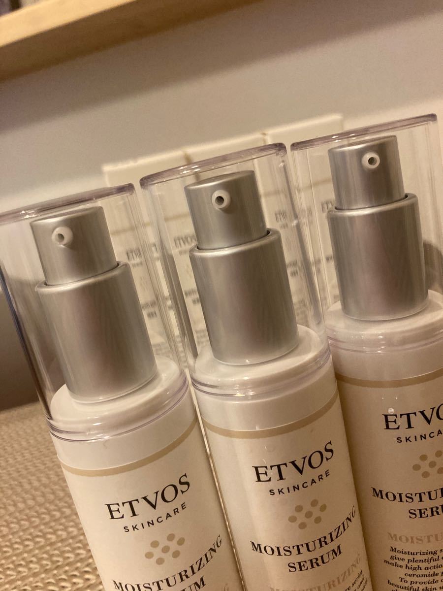 ETVOS モイスチャライジングセラム 50ml エトヴォス お得 3本セット