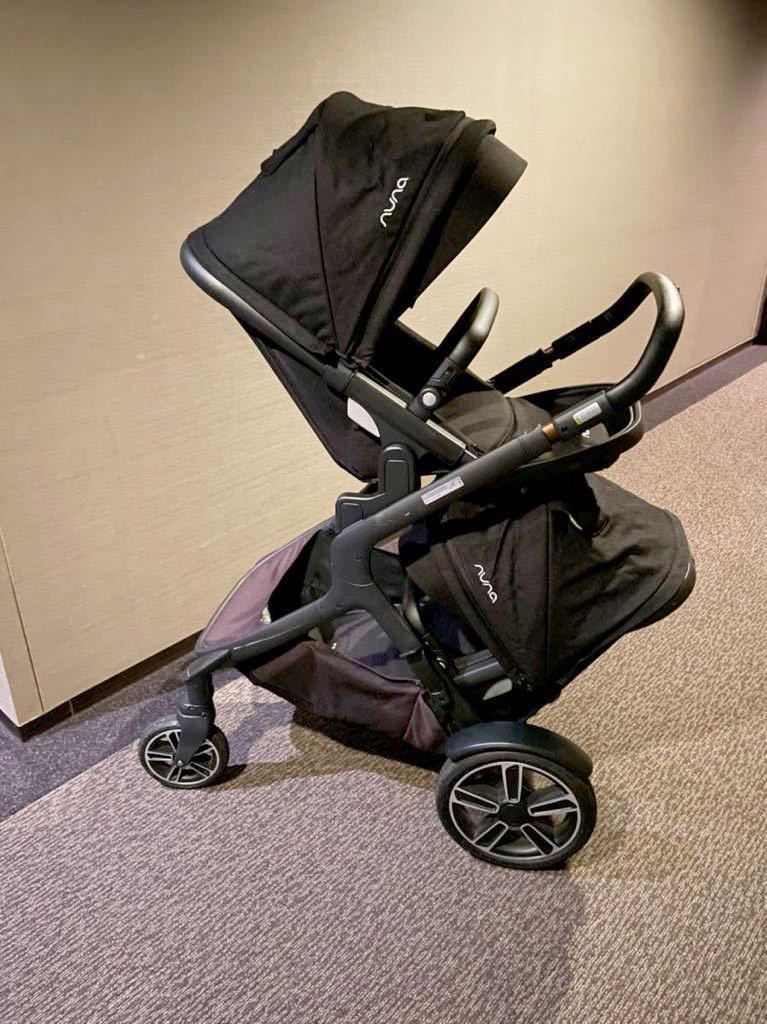 NUNA 双子用ベビーカー デミグロウKATOJI 二人乗り チャイルドシート