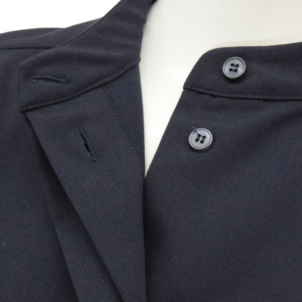 美品】JIL SANDER NAVY/ジルサンダーネイビー 半袖シャツワンピース