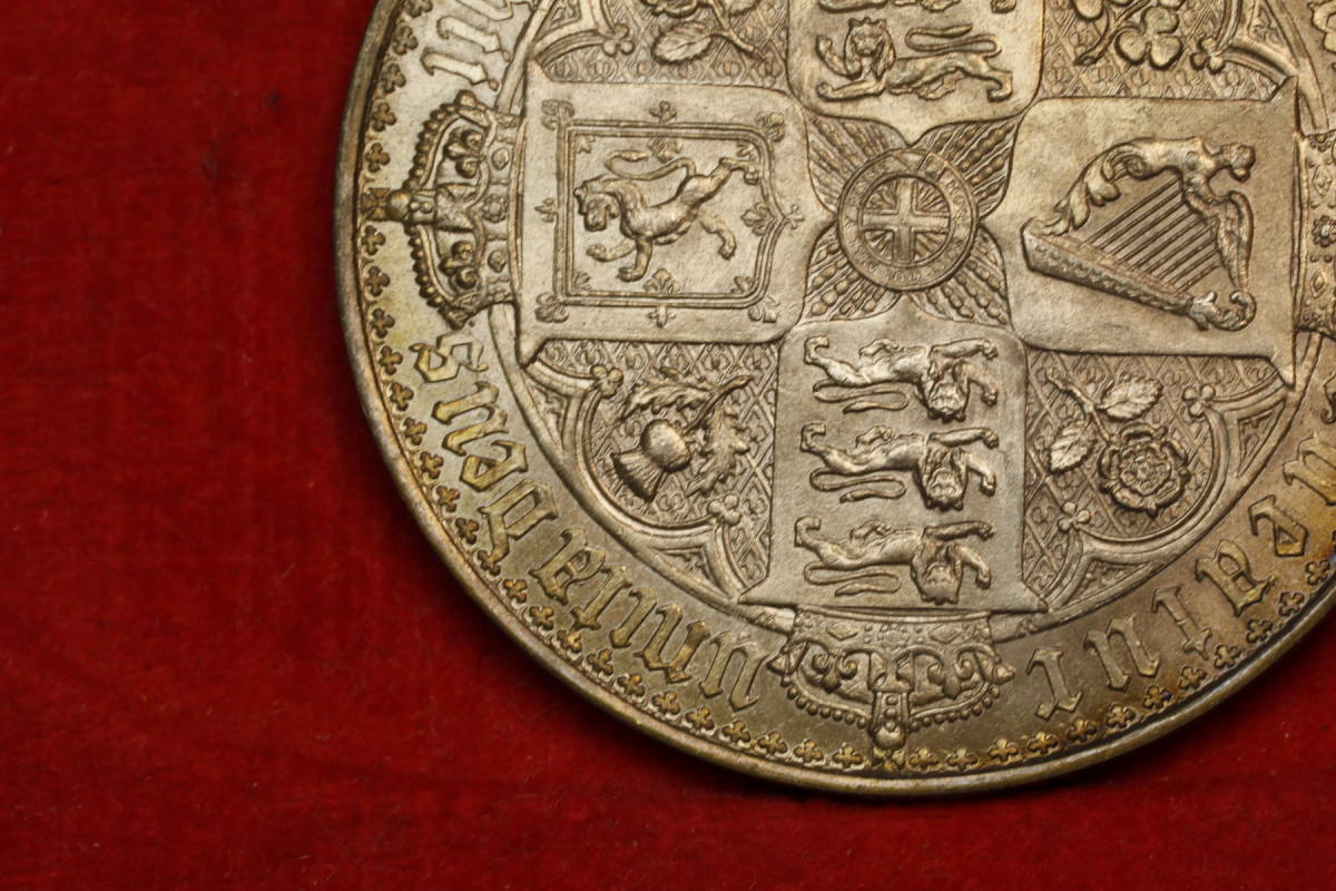X1商品銀貨 イギリス 年 ヴィクトリア女王 直径約.mm 重量
