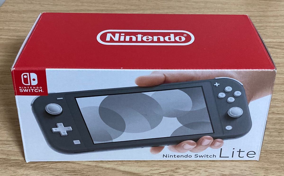 品質満点 Nintendo Switch Lite グレー　本体　充電器付き 家庭用ゲーム本体