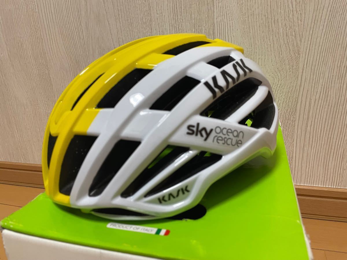 【非売品 TEAM sky選手支給品TDF SP】KASK Valegro  LIGHT Mサイズ相当