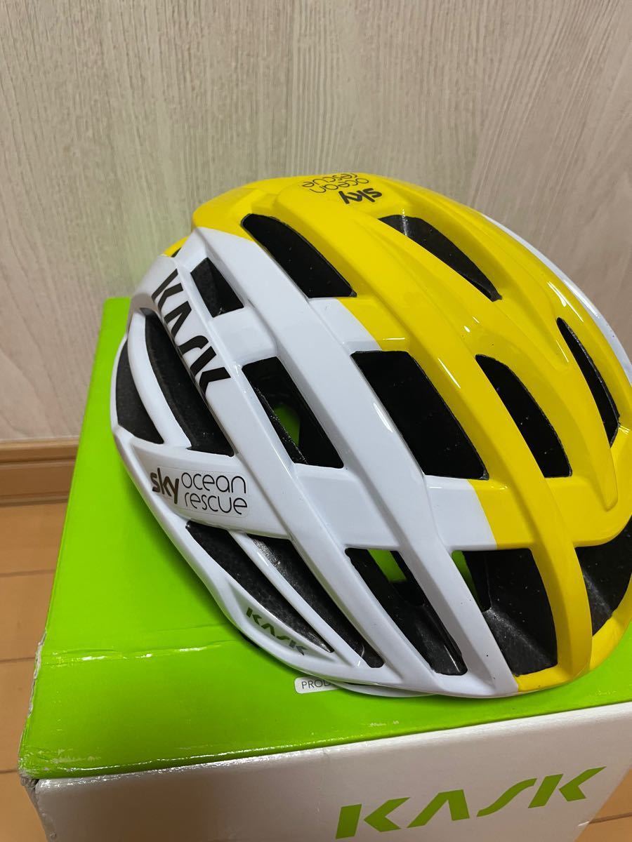 【非売品 TEAM sky選手支給品TDF SP】KASK Valegro  LIGHT Mサイズ相当