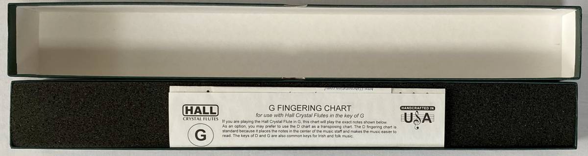 卍【HALL CRYSTAL FLUTE offsetモデル G管】新品未使用 卍_画像2