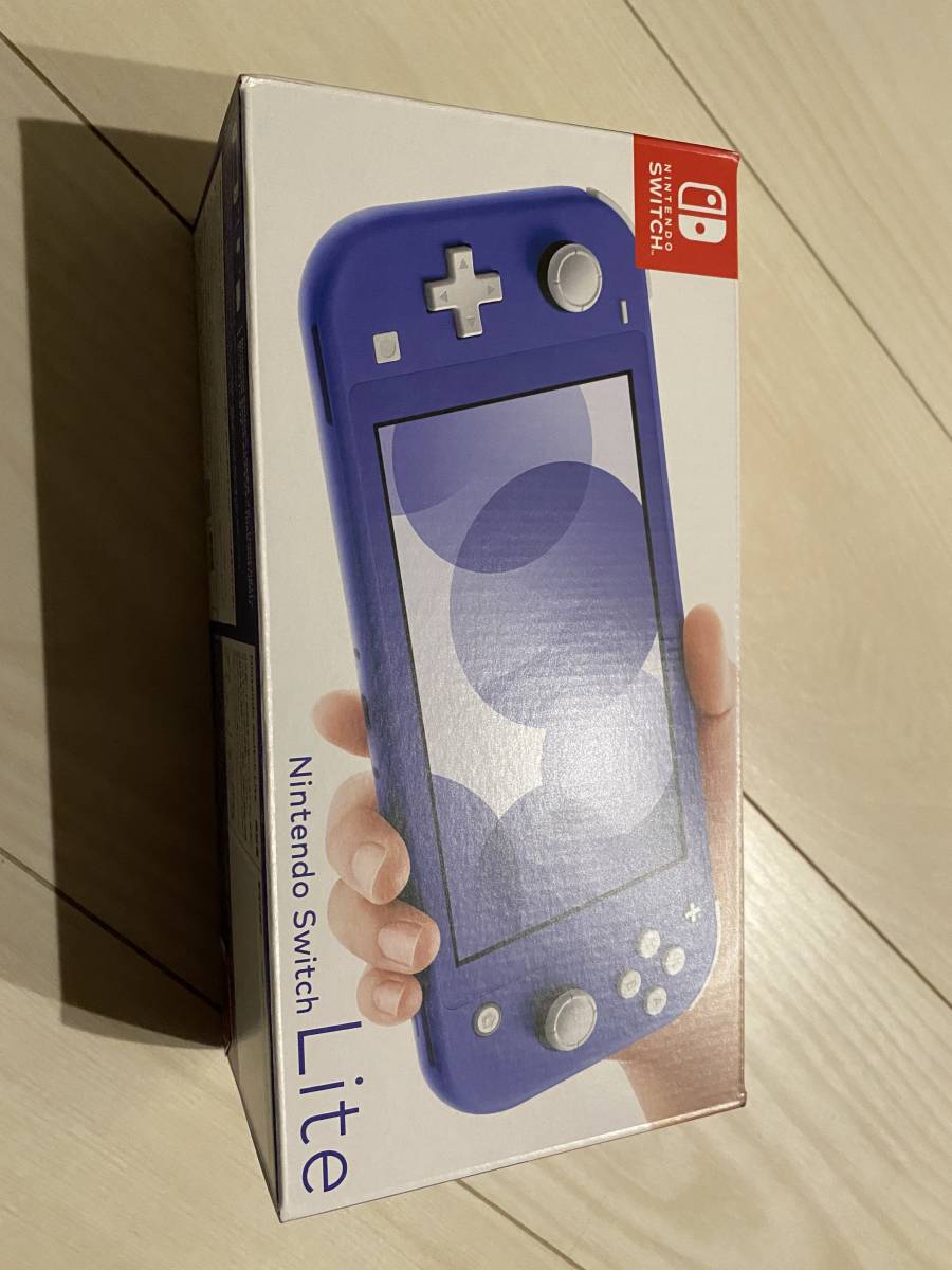 新品未使用Nintendo switch Lite ブルー本体ニンテンドースイッチ