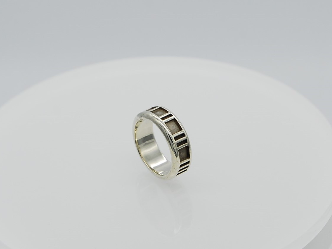 □【YS-1】 ティファニー Tiffany & Co. □ アトラス リング 指輪