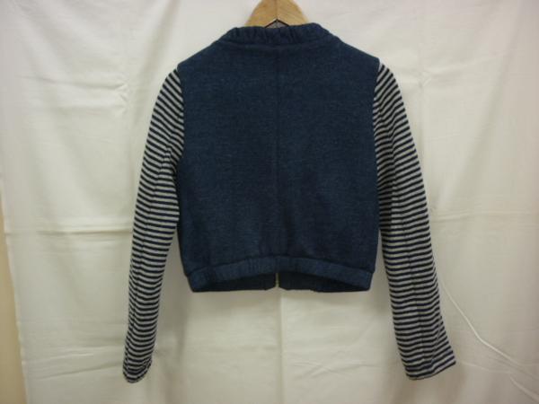 [YS-1]# Gyro JAYRO lady's outer knitted navy blue color series 