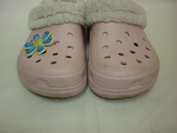 【YS-1】■クロックス crocs　キッズ　ストラップ無しサンダル■_画像6