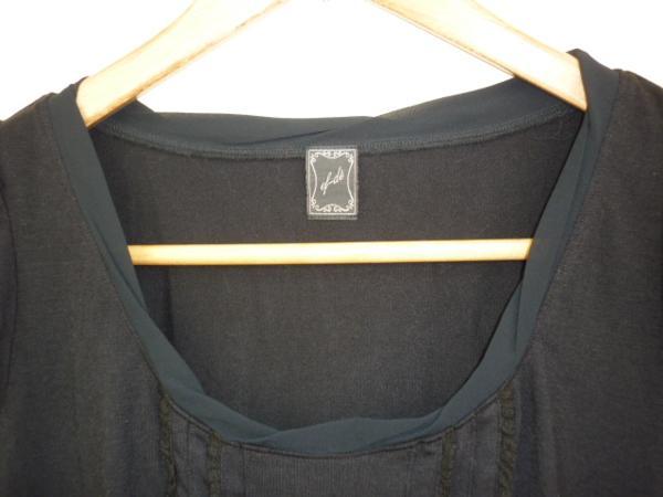 [YS-1]# ef-de ef-de lady's short sleeves shirt black color series #9#