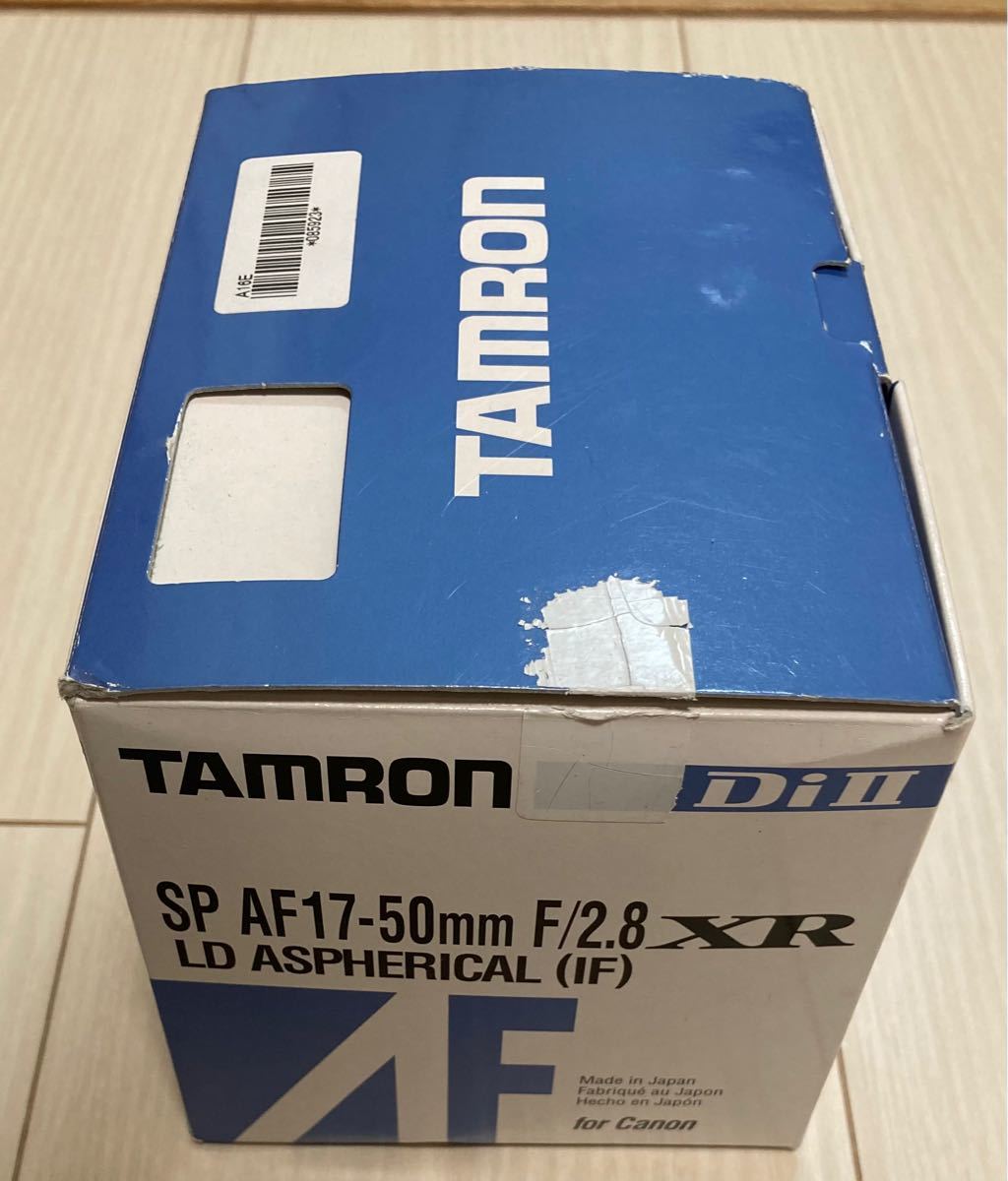 TAMRON 大口径ズームレンズ SP AF17-50mm F2.8 XR DiII キヤノン用 APS-C専用 A16E