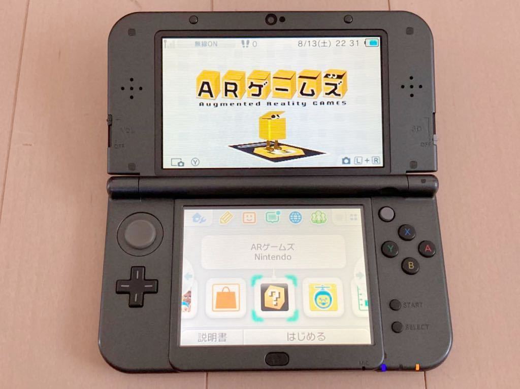 ニンテンドー NEW3DSLL メタリックブラック 動作確認済み | concept