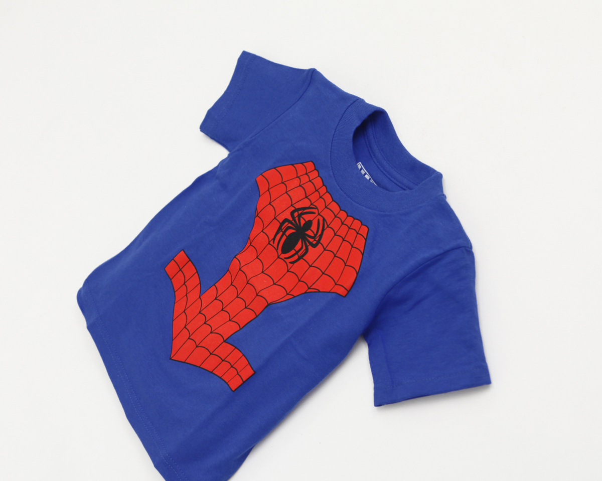 MARVEL (マーベル) スパイダーマン (AMAZING SPIDER-MAN ) Tシャツ ブルー　110cm (4歳用)_画像2