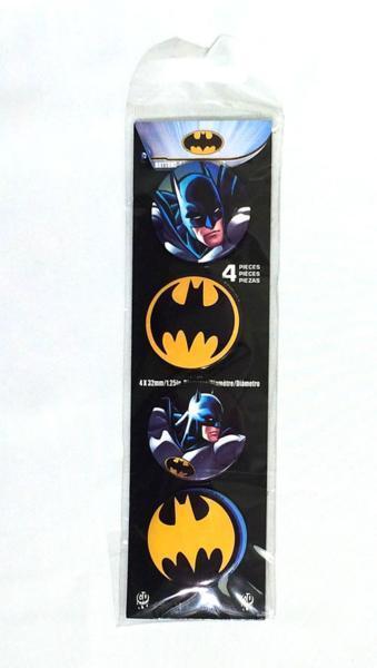 DCコミック　バットマン　Batman　缶バッジ　4個セット_画像1