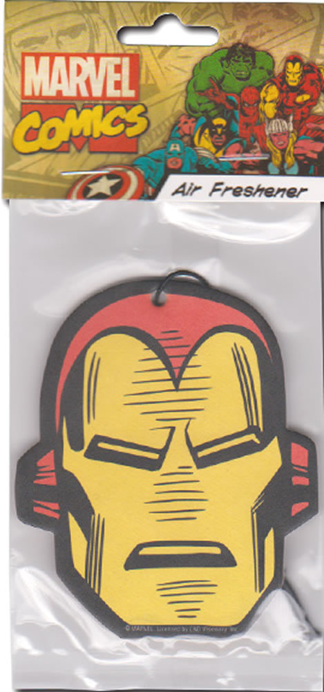 MARVEL (マーベル) Iron-man (アイアンマン) Air Freshener 芳香 ストロベリー_画像1