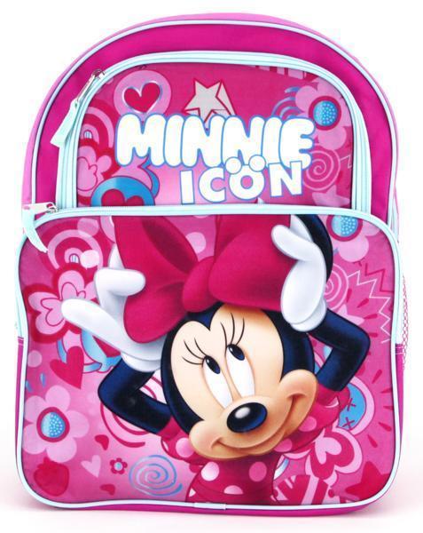 Disney ディズニー Minnie Icon バックパック ピンク ミニーマウス リュックサック 通園 通学 遠足 本店は Minnie