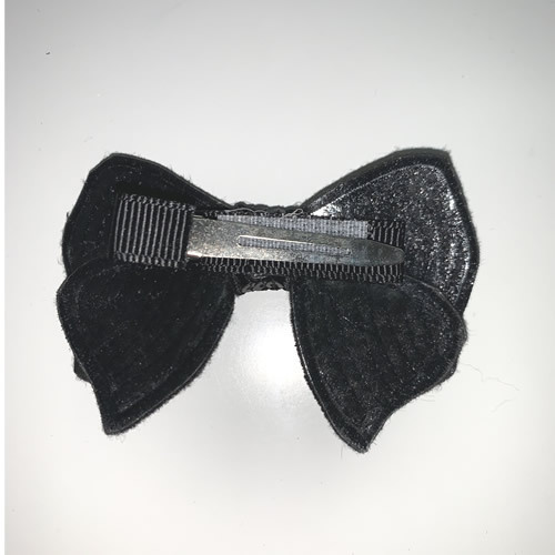  hair clip ( baby Kids for ) hairpin ( black ribbon )