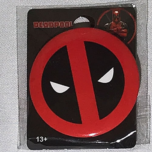 MARVEL (Marvel) Значок с логотипом Дэдпула (тип булавки)