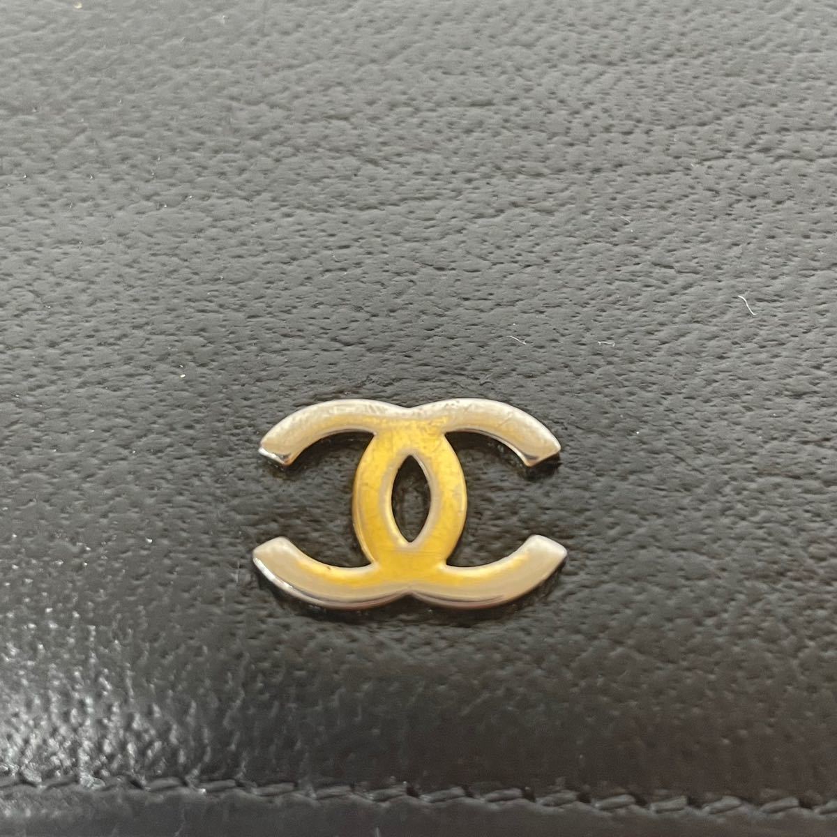 美品】 0021 シャネル CHANEL ラムスキン 長財布 黒 www.gyals.mn