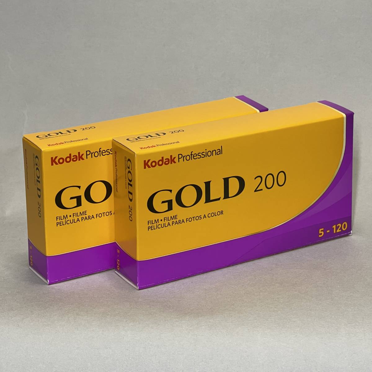 新製品 Kodak Professional GOLD 200 120 5Px2箱(合計10本)期限2024年6