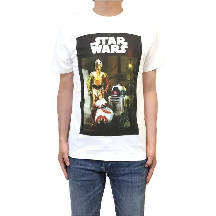 新品　Ｍサイズ　スターウォーズ　STARWARS　日本未発売　C3PO R2ーD2 BB-８　Ｔシャツ　半袖Ｔシャツ　C3PO 海外限定_画像2