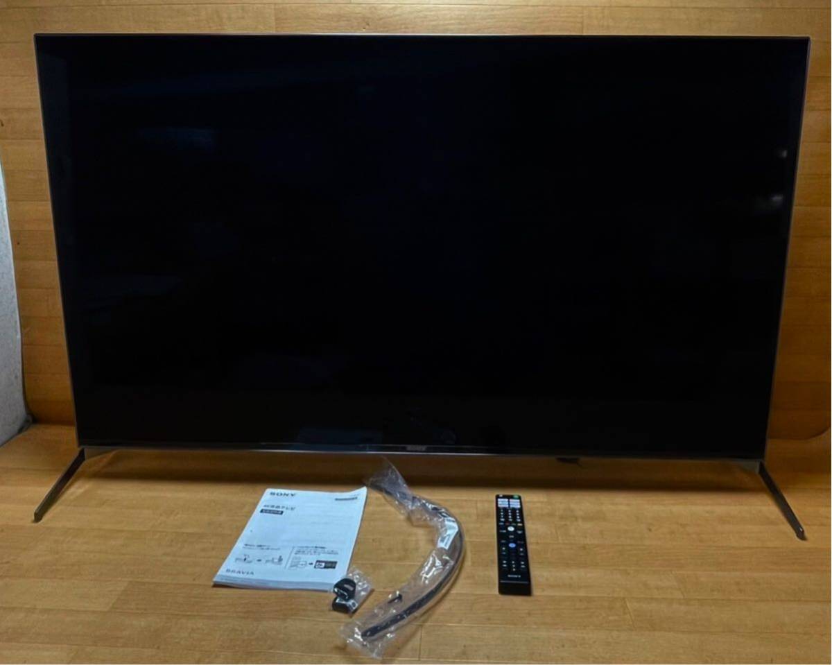 2021年製 奈良県大和郡山市発 引き取り歓迎 SONY ソニー BRAVIA 液晶テレビ 55型 KJ-55X9500H 4K HDR対応 3840×2160 E3　外付けHDD_画像1