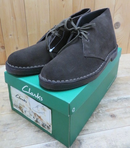 即決・未使用デッドストック!・Clarks デザートブーツ 茶色スウェード