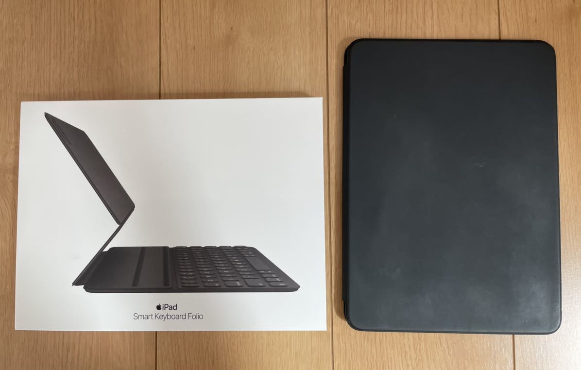 【純正品/美品】iPad Pro Smart Keyboard Folio 11inch対応 Apple Japanese スマートキーボード  箱有りApple純正品