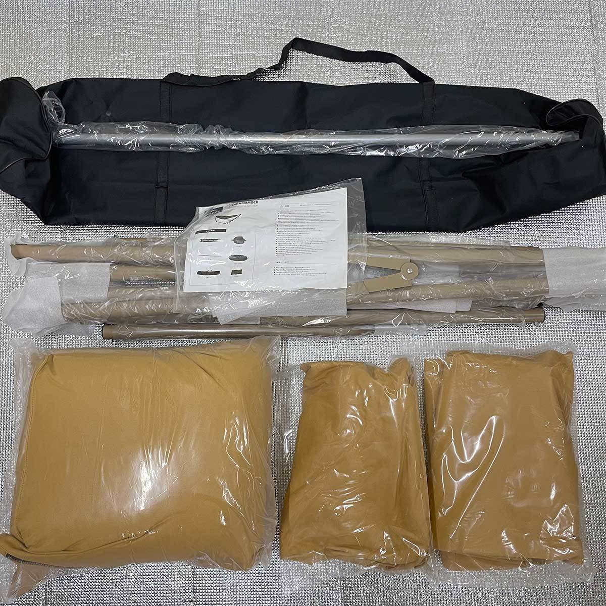 未使用品】revir of river 3WAY ハンモック 自立式 [クッション
