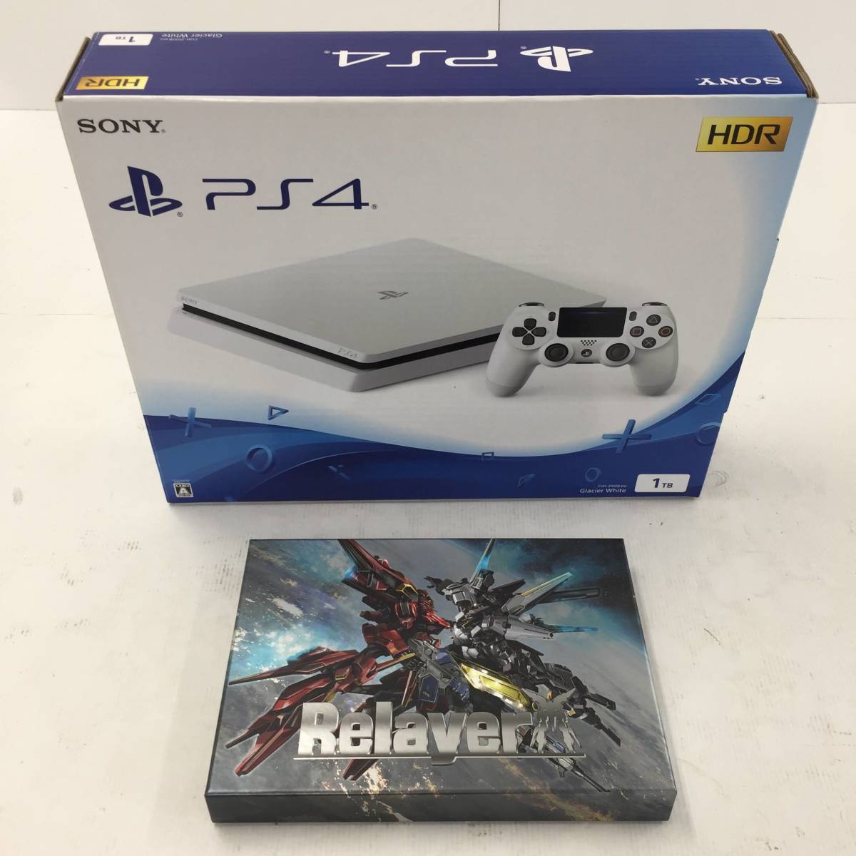1円~】PS4 プレステ4 本体(CUH-2100B B02 1TB) +ソフト Relayer ...