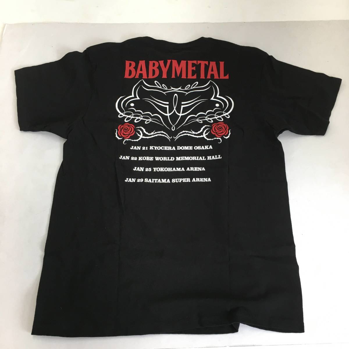 BABYMETAL baby metal Live футболка 4 пункт продажа комплектом .bimeta товары [ б/у товар ]
