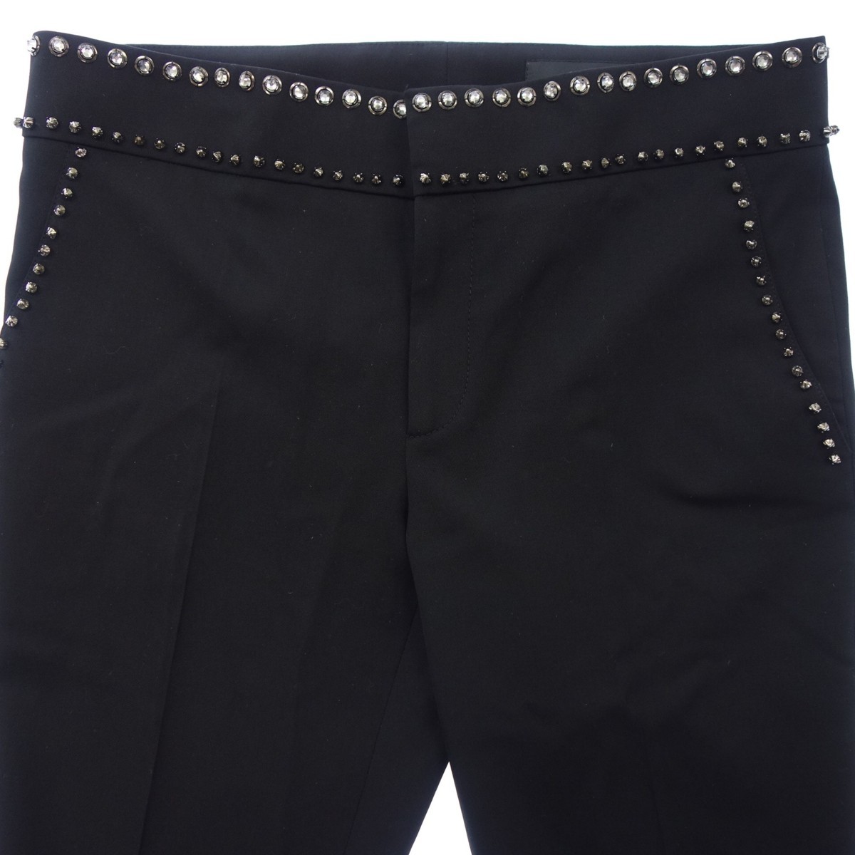極美品◇グッチ ウール スラックスパンツ スタッズ 388554 GUCCI