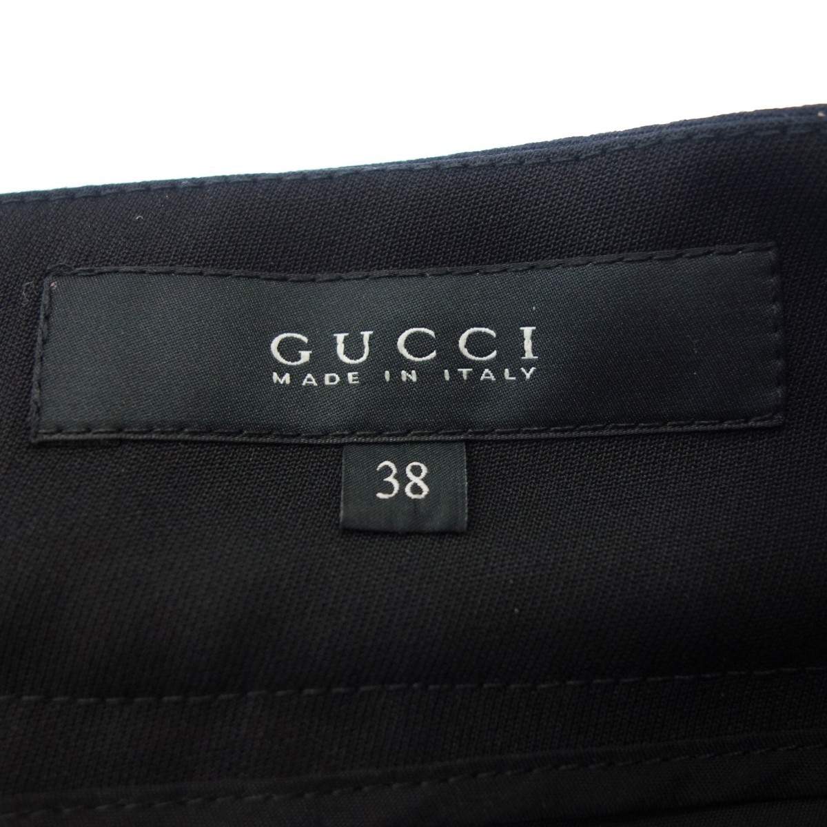 極美品◇グッチ ウール スラックスパンツ スタッズ 388554 GUCCI