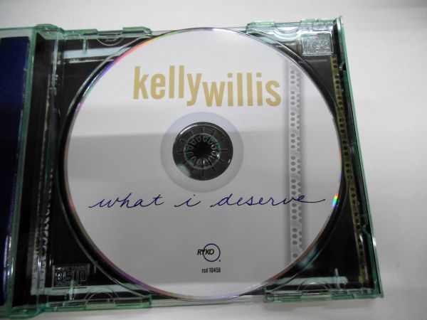YA/USA盤中古CD☆KELLY WILLIS(ケリー・ウィリーズ)「WHAT I DESERVE」☆英詞つき_画像2