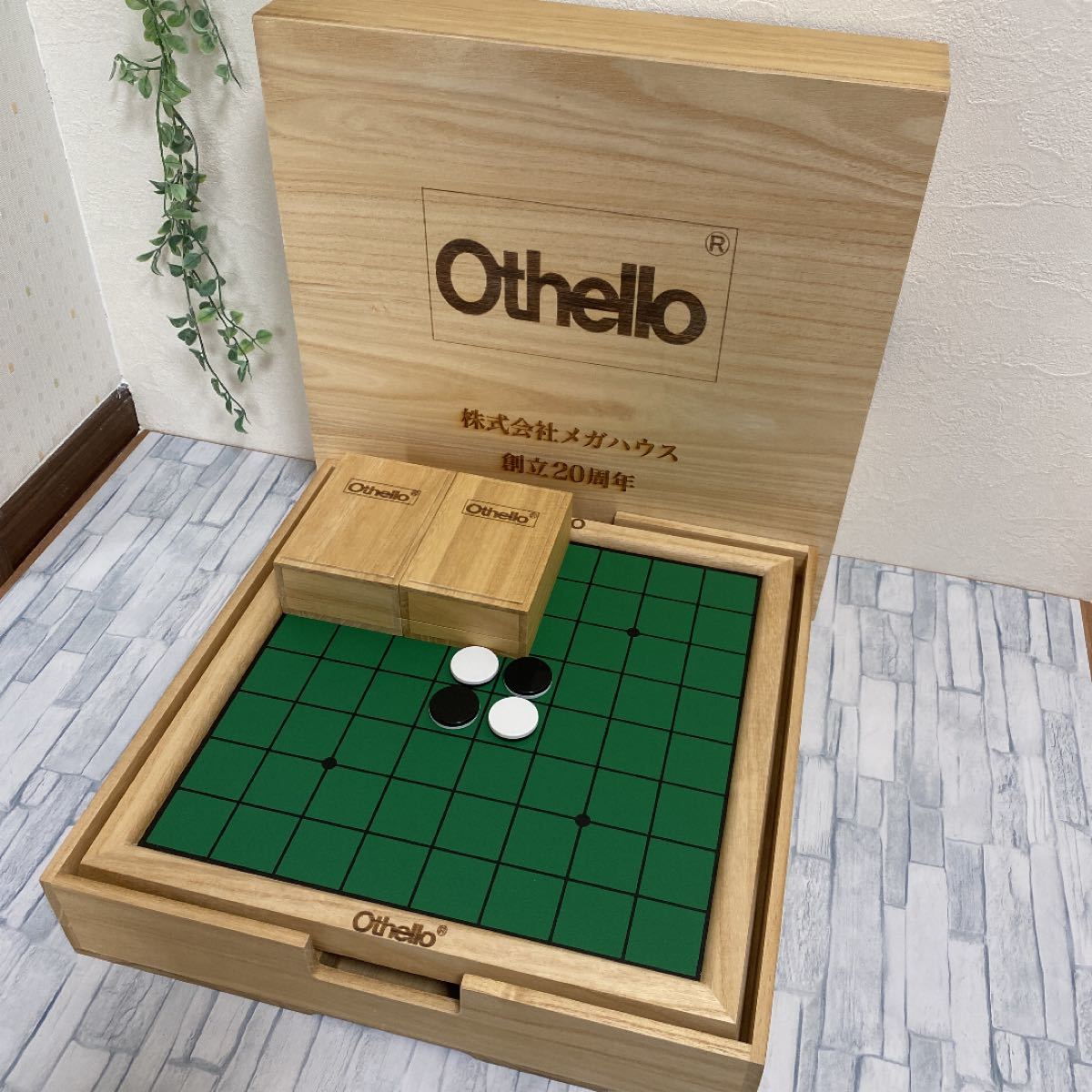 人気激安 非売品 高級オセロ 木製箱 ボードゲーム Reachahand Org