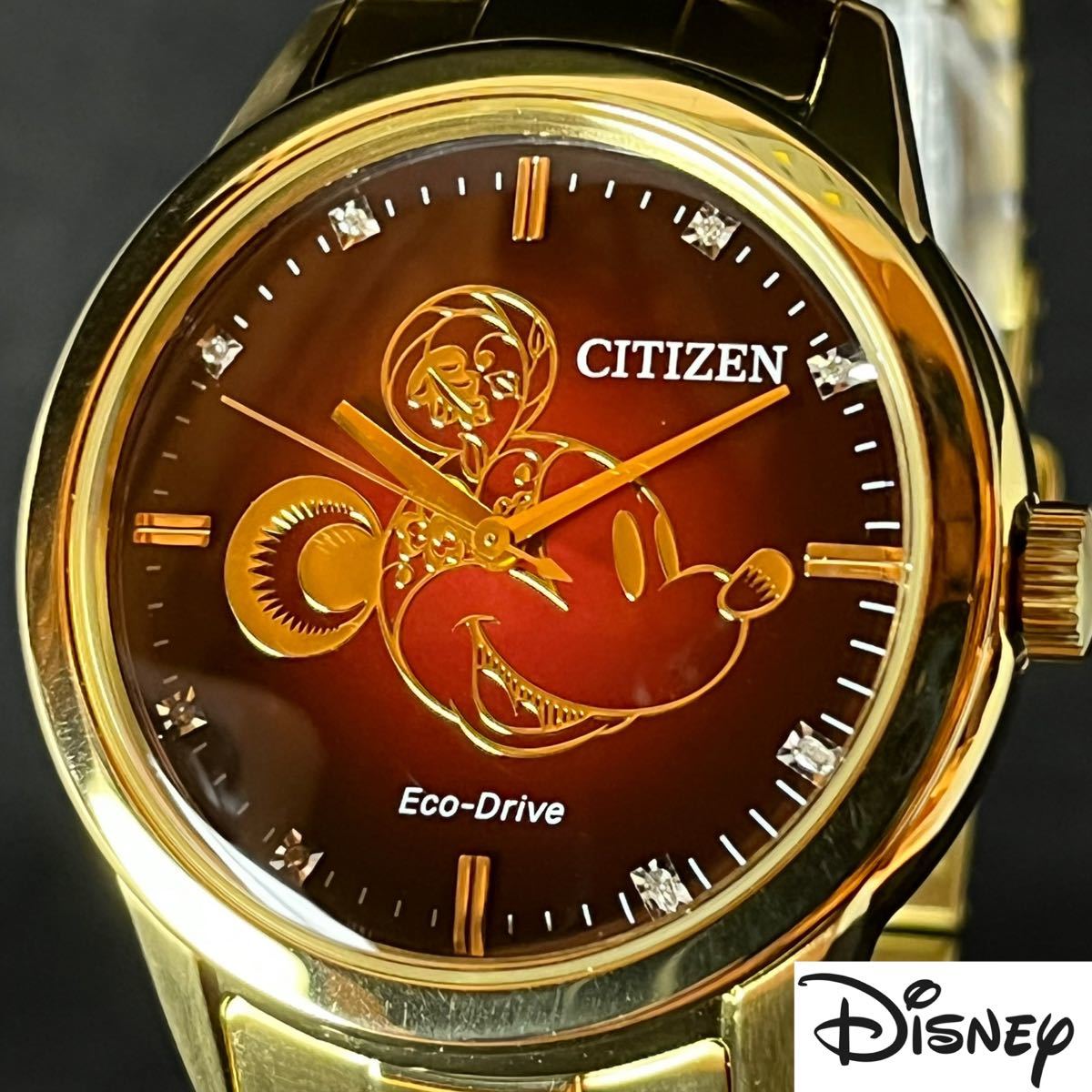 【Disney】展示品/CITIZEN/ミッキー マウス/シチズン/Mickey Mouse/メンズ レディース腕時計/ディズニー
