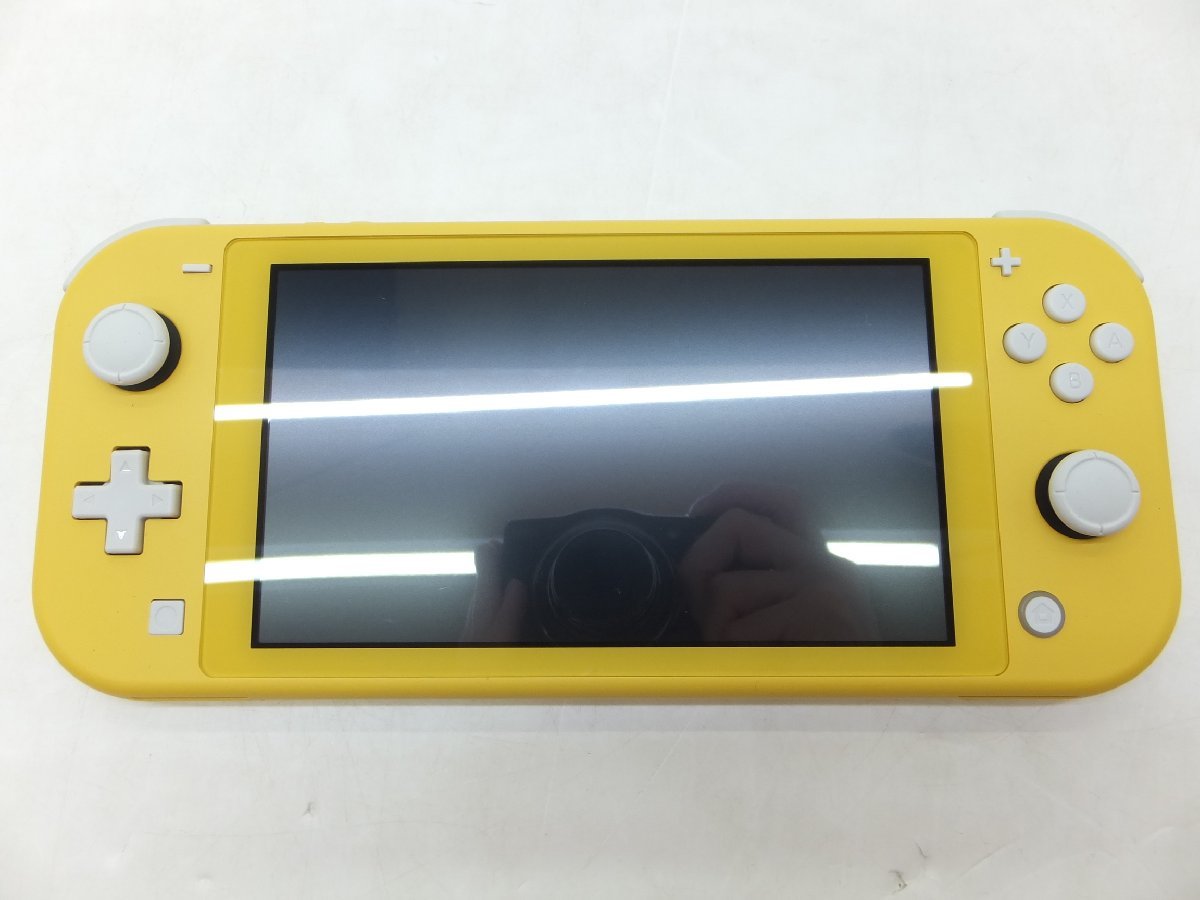 25SA○Nintendo Switch Lite イエロー 本体のみ Ver.14.1.1