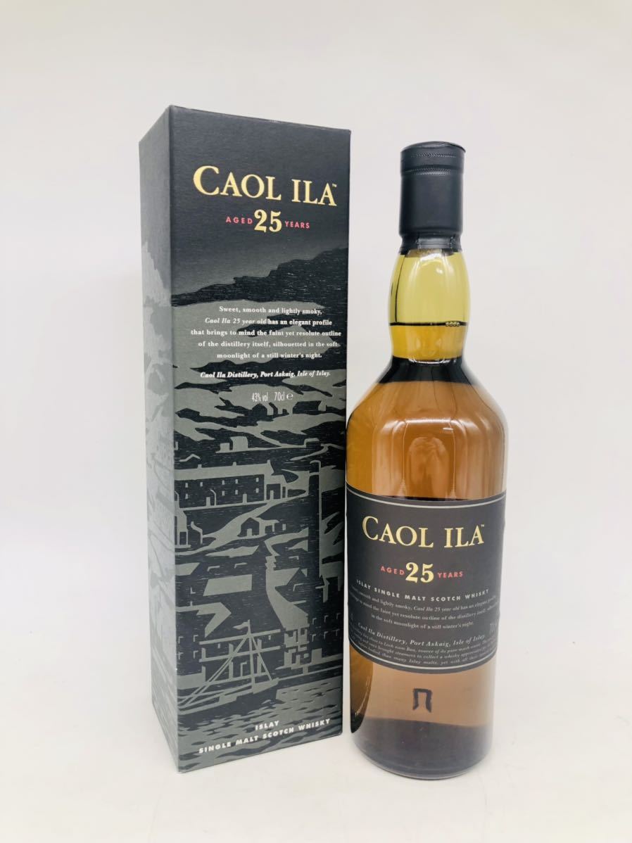 未開栓】CAOL ILA カリラ 25年 シングルモルト ウイスキー 700ml 43