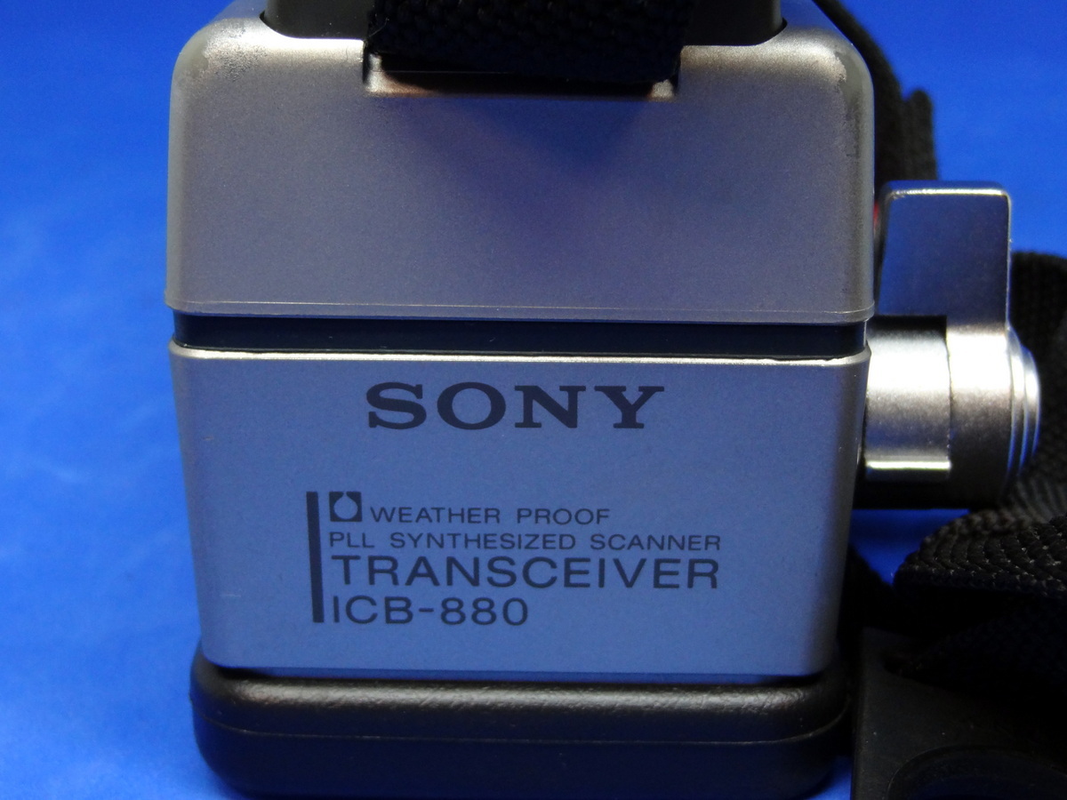 SONY CB無線機 ICB-880 8ch 500mW 市民ラジオトランシーバー SONY CB無線機 ICB-880 8ch 500mW 市民ラジオトランシーバー