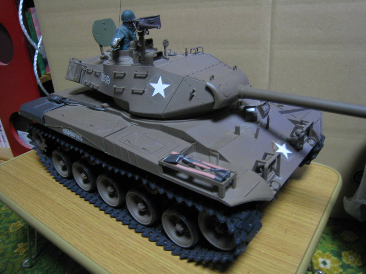 HENG LONG ヘンロン 1/16 RC バトルタンク アメリカ陸軍 M41A3 HENG LONG ヘンロン 1/16 RC バトルタンク アメリカ陸軍 M41A3