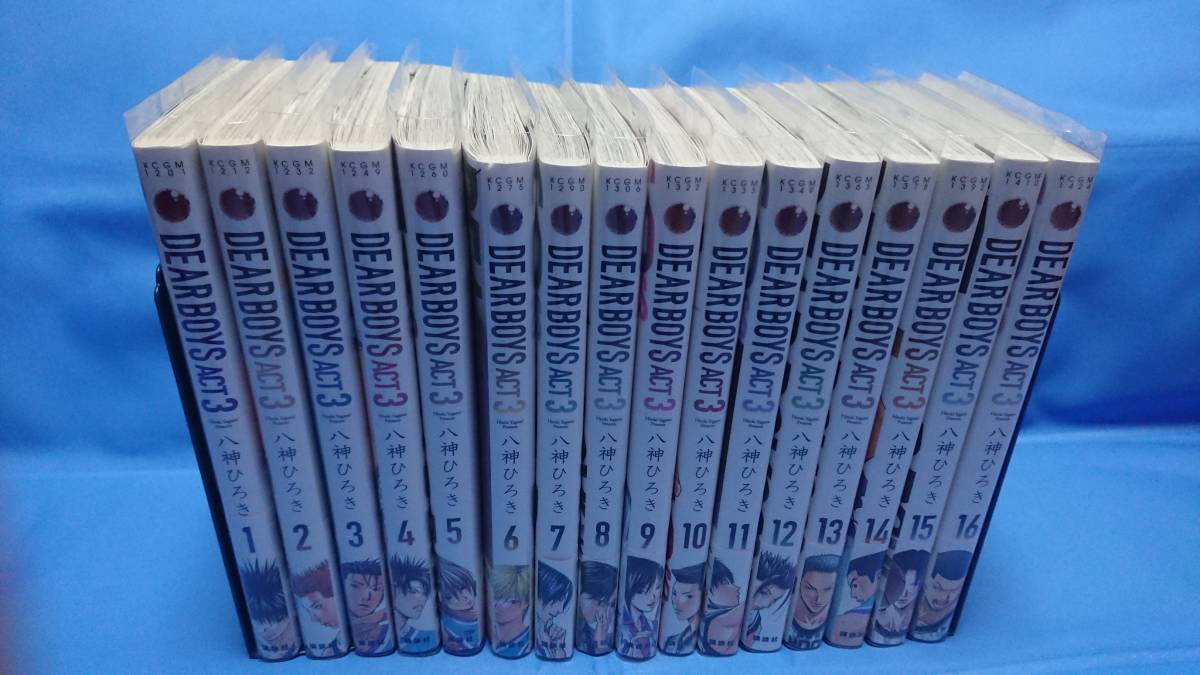 オンライン限定商品 送料無料 Dear Boys 全23巻 Act Ii 全30巻 全初版 Act3 1 17巻 全初版 以降続巻 その他2冊 八神ひろき 半数以上初版 コミック アニメ Reachahand Org
