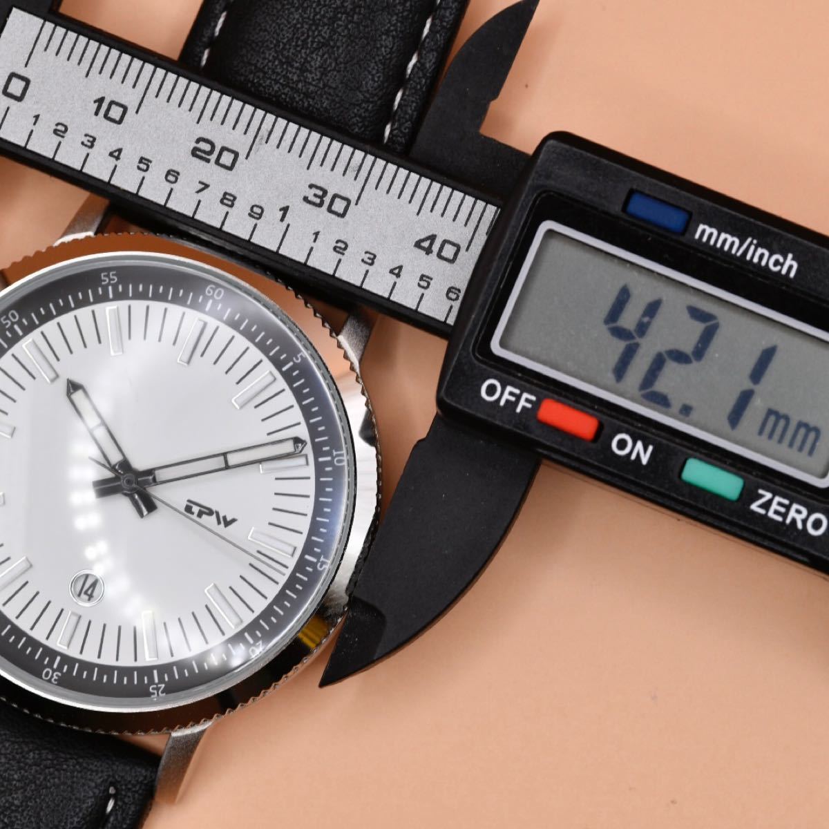 Paypayフリマ 在庫限り 新品 メンズ腕時計 スポーツウォッチ ドームガラス カレンダー付き